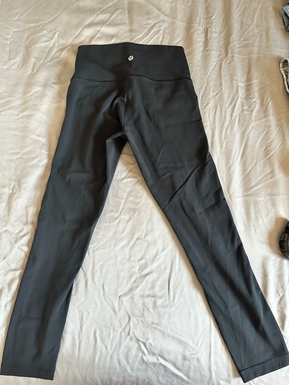 Lululemon Wunder Train Black Leggings (older style no drawstring) 23”